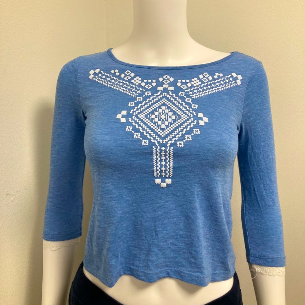 H&M L. O. G. G. BLUE KIDS SHIRT